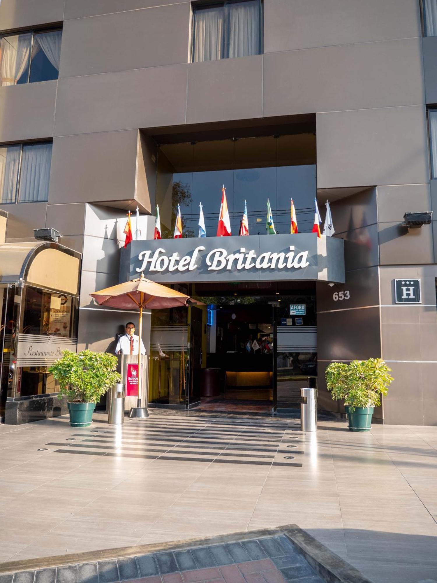 Hotel Britania San Borja Lima Exteriér fotografie